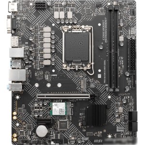 Материнская плата MSI PRO H610M-G WiFi DDR4 Материнская плата MSI PRO H610M-G WiFi DDR4