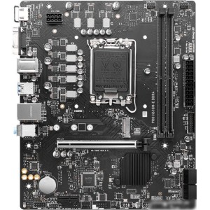 Материнская плата MSI PRO H610M-E DDR4