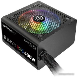 Блок питания Thermaltake Smart RGB 500W SPR-500AH2NK-2 Блок питания Thermaltake Smart RGB 500W SPR-500AH2NK-2