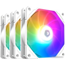 Набор вентиляторов ID-Cooling TF-12025-PRO-ARGB Trio White