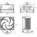 Кулер для процессора ID-Cooling Frozn A410 SE ARGB