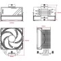 Кулер для процессора ID-Cooling Frozn A410 SE ARGB
