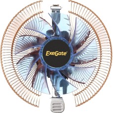 Кулер для процессора ExeGate EE91-PWM.Cu.BLUE EX286154RUS