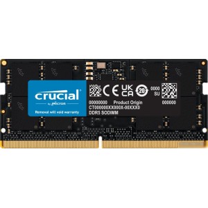 Оперативная память Crucial 8ГБ DDR5 SODIMM 4800МГц CT8G48C40S5