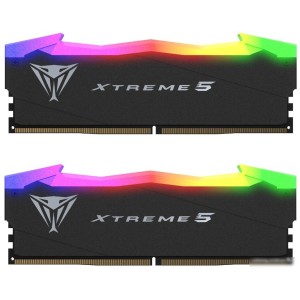 Оперативная память Patriot Viper Xtreme 5 RGB 2x16ГБ DDR5 7600МГц PVXR532G76C36K