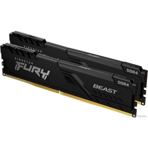 Оперативная память Kingston FURY Beast 2x16GB DDR4 PC4-28800 KF436C18BBK2/32 Оперативная память Kingston FURY Beast 2x16GB DDR4 PC4-28800 KF436C18BBK2/32