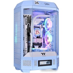 Корпус Thermaltake The Tower 300 Hydrangea Blue CA-1Y4-00SFWN-00