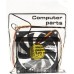 Вентилятор для корпуса Gembird D8015SM-3 (80 мм)