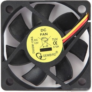 Комплект вентиляторов для корпуса Gembird D50SM-12AS Комплект вентиляторов для корпуса Gembird D50SM-12AS