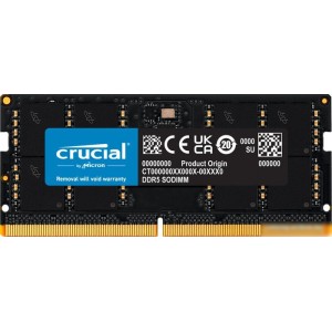 Оперативная память Crucial 32ГБ DDR5 SODIMM 5600 МГц CT32G56C46S5 Оперативная память Crucial 32ГБ DDR5 SODIMM 5600 МГц CT32G56C46S5