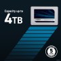 SSD Crucial MX500 4TB CT4000MX500SSD1