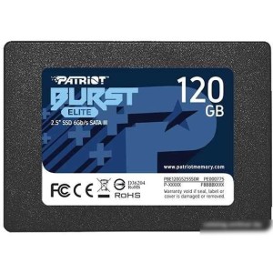 SSD Patriot Burst Elite 120GB PBE120GS25SSDR SSD Patriot Burst Elite 120GB PBE120GS25SSDR