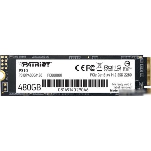 SSD Patriot P310 480GB P310P480GM28