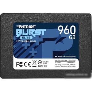 SSD Patriot Burst Elite 960GB PBE960GS25SSDR SSD Patriot Burst Elite 960GB PBE960GS25SSDR