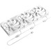 Жидкостное охлаждение для процессора ID-Cooling FrostFlow FX360 Pro White