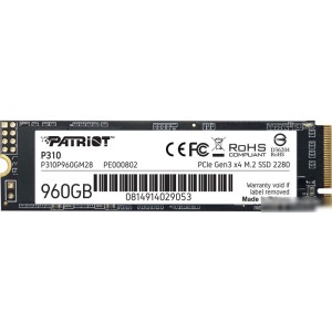 SSD Patriot P310 960GB P310P960GM28