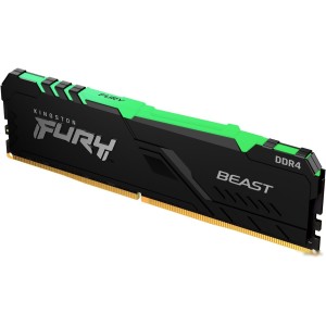 Оперативная память Kingston FURY Beast RGB 16ГБ DDR4 3200 МГц KF432C16BB12A/16