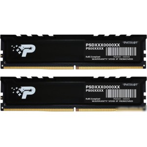 Оперативная память Patriot Signature Premium 2x16ГБ DDR5 5600МГц PSP532G5600KH1