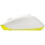 Мышь Logitech M330 Silent Plus (белый/желтый)
