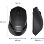 Мышь Logitech M330 Silent Plus (черный)
