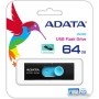 USB Flash A-Data UV220 64GB (черный/голубой) USB Flash A-Data UV220 64GB (черный/голубой)