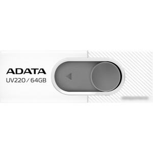USB Flash A-Data UV220 64GB (белый/серый)