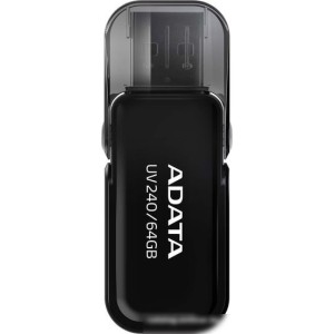 USB Flash ADATA UV240 64GB (черный)