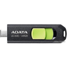 USB Flash ADATA UC300 128GB (черный/зеленый)