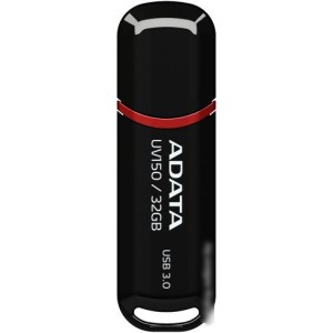 USB Flash A-Data DashDrive UV150 Black 32GB (AUV150-32G-RBK) USB Flash A-Data DashDrive UV150 Black 32GB (AUV150-32G-RBK)