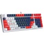 Клавиатура A4Tech Bloody S98 Sports Navy (Bloody BLMS Red)