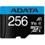 Карта памяти A-Data Premier AUSDX256GUICL10A1-RA1 microSDXC 256GB (с адаптером)