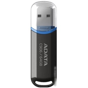 USB Flash A-Data C906 64GB (черный)