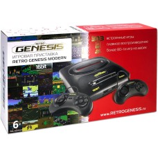 Игровая приставка Retro Genesis Modern (2 проводных геймпада, 303 игры)