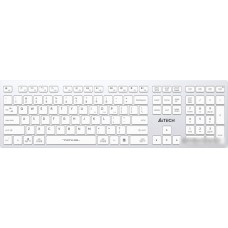 Клавиатура A4Tech Fstyler FBX50C (серебристый/белый)