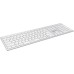 Клавиатура A4Tech Fstyler FBX50C (серебристый/белый)