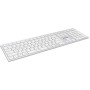 Клавиатура A4Tech Fstyler FBX50C (серебристый/белый)