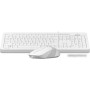 Клавиатура + мышь A4Tech Fstyler F1010 (белый/серый)