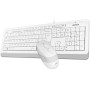 Клавиатура + мышь A4Tech Fstyler F1010 (белый/серый)