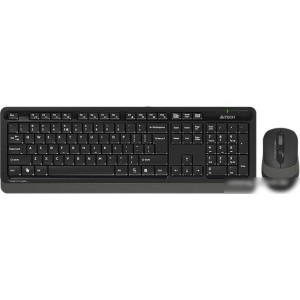 Клавиатура + мышь A4Tech Fstyler FG1010 (черный/серый)