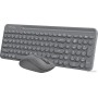 Офисный набор A4Tech Fstyler FG3300 Air2 (серый)