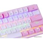 Клавиатура Redragon Fizz (розоый/белый)
