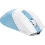 Мышь A4Tech Fstyler FG45CS Air2 (белый/голубой)