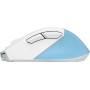 Мышь A4Tech Fstyler FG45CS Air2 (белый/голубой)
