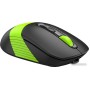 Мышь A4Tech Fstyler FG10CS Air (черный/зеленый)