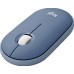 Мышь Logitech M350 Pebble (темно-синий)