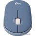 Мышь Logitech M350 Pebble (темно-синий)