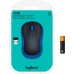 Мышь Logitech M185 (черный/синий)