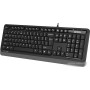 Клавиатура A4Tech Fstyler FKS10 (черный/серый)