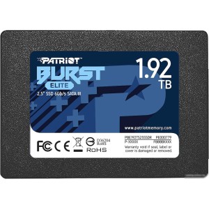 SSD Patriot Burst Elite 1.92TB PBE192TS25SSDR SSD Patriot Burst Elite 1.92TB PBE192TS25SSDR
