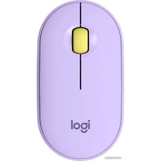 Мышь Logitech M350 Pebble (лавандовый)
